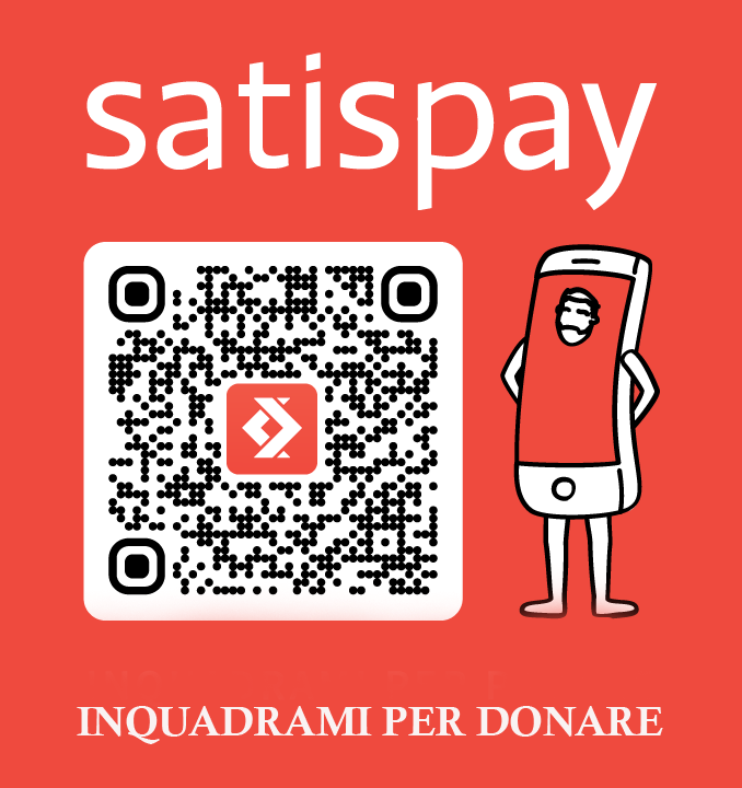 Dona con Satispay Dona con Satispay