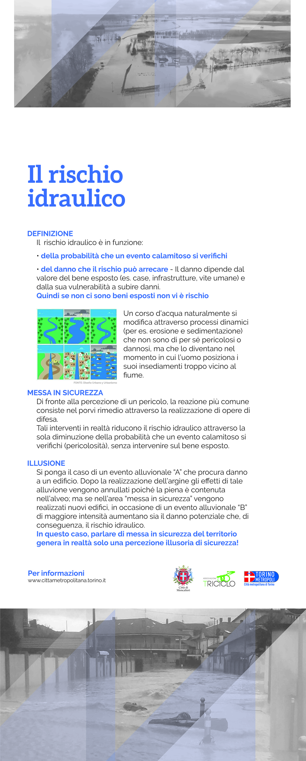 banner Triciclo CMT alluvione moncalieri Rischio idraulico banner Triciclo CMT alluvione moncalieri Rischio idraulico