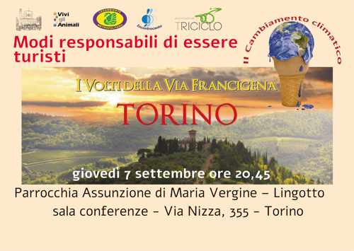 Cartolina Volti della Via Francigena